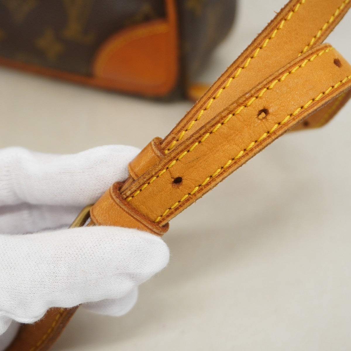 【6fb2152】ルイヴィトン ショルダーバッグ モノグラム トロカデロ27 M51274 ブラウン【中古】レディース