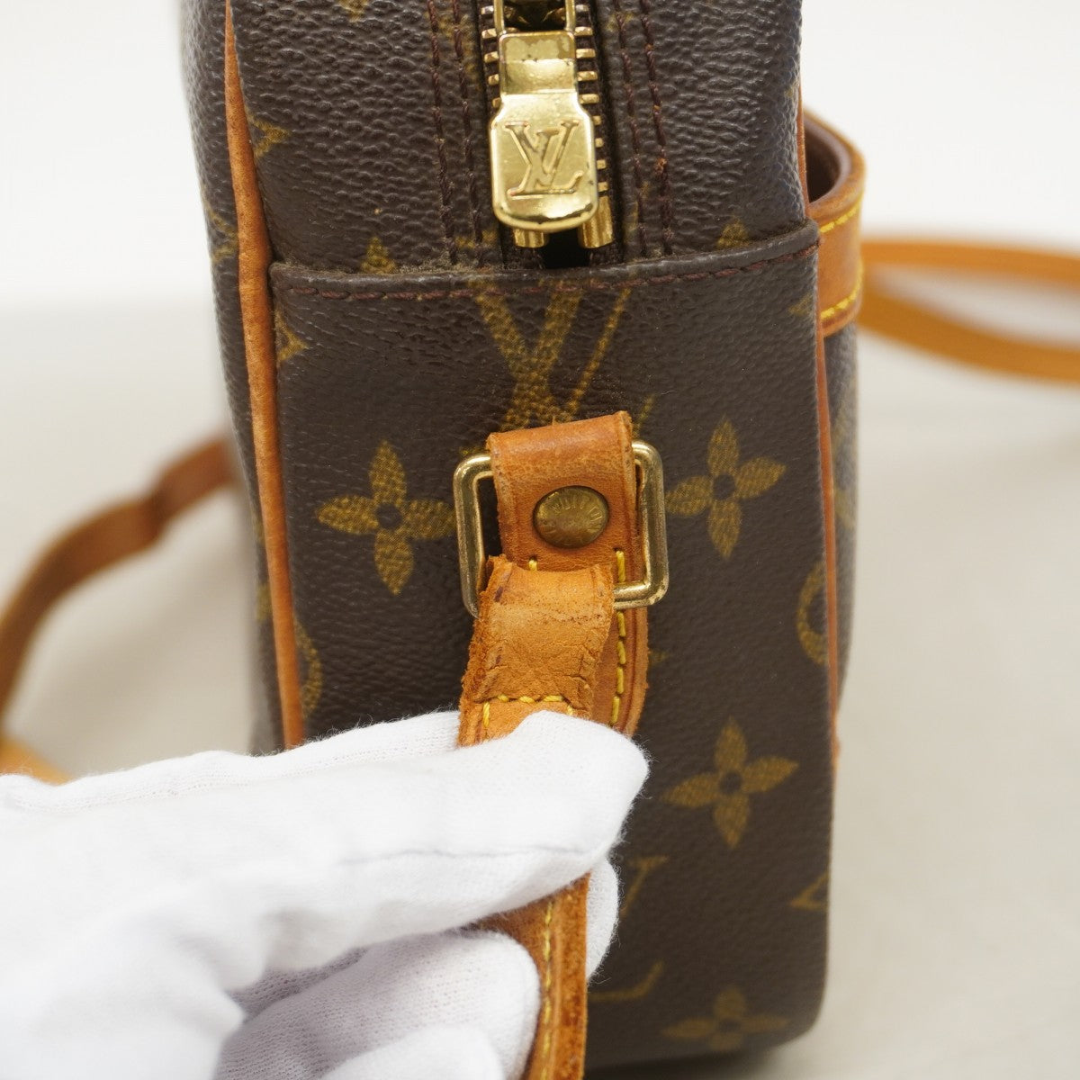 【6fb2152】ルイヴィトン ショルダーバッグ モノグラム トロカデロ27 M51274 ブラウン【中古】レディース