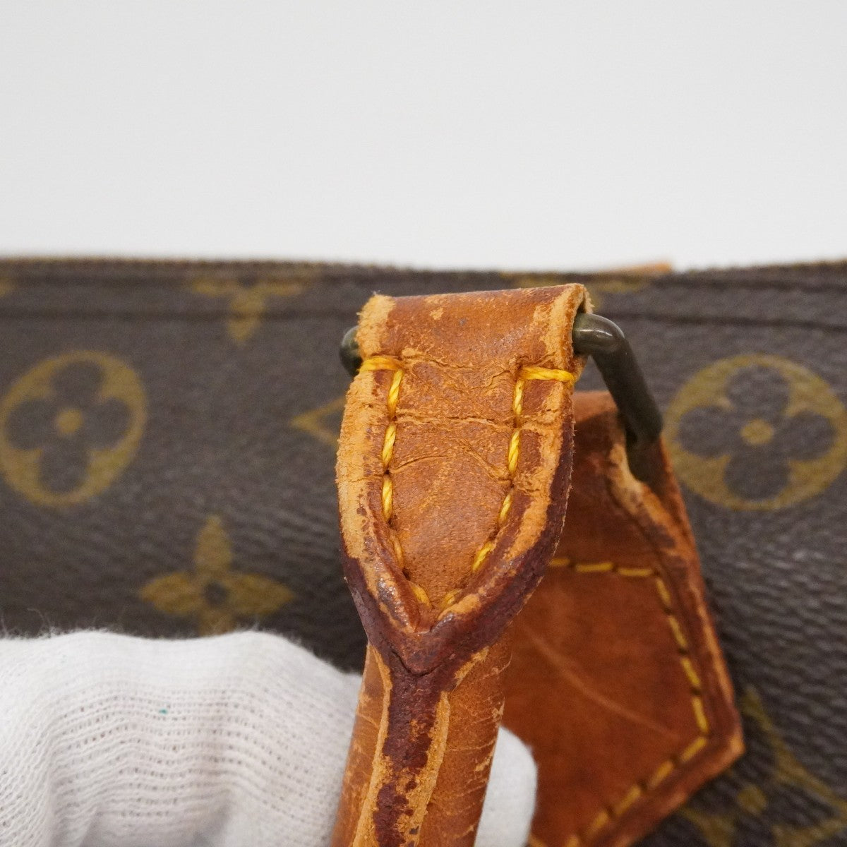 【6fb2159】ルイヴィトン ハンドバッグ モノグラム スピーディ30 M41108 ブラウン【中古】レディース