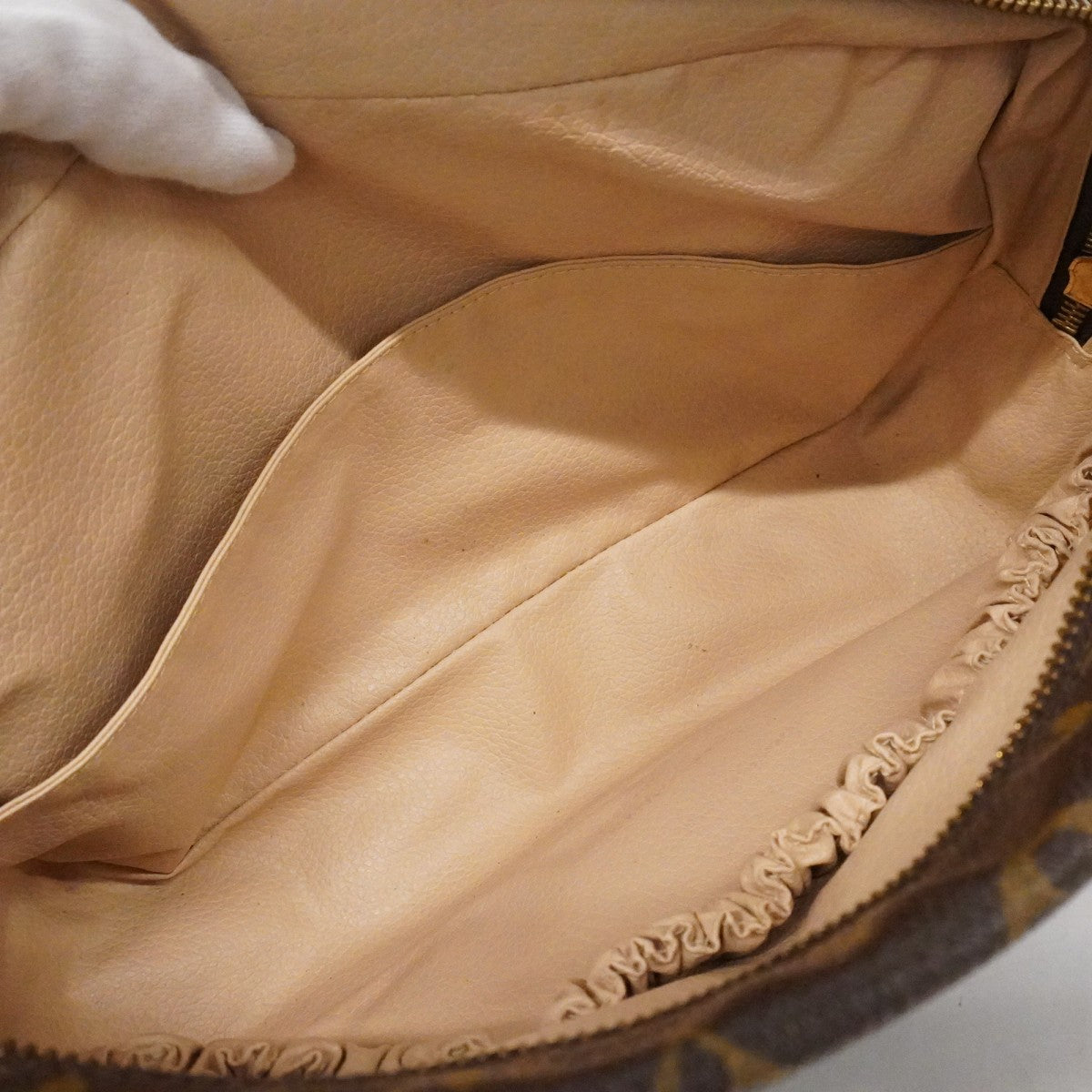 【6fb2161】ルイヴィトン ポーチ モノグラム トゥルーストワレット28 M47522 ブラウン【中古】レディース
