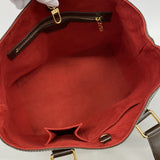 【6fb2168】ルイヴィトン トートバッグ ダミエ ハムステッドPM N51205 エベヌ【中古】レディース