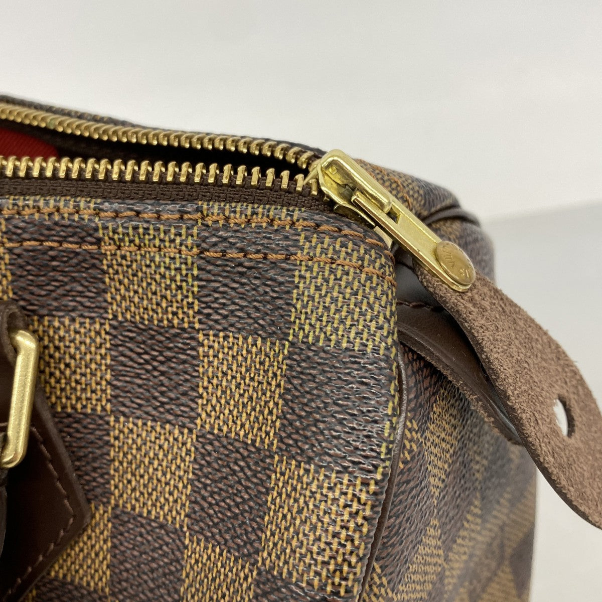 【6fb2169】ルイヴィトン ハンドバッグ ダミエ スピーディ25 N41365 エベヌ【中古】レディース