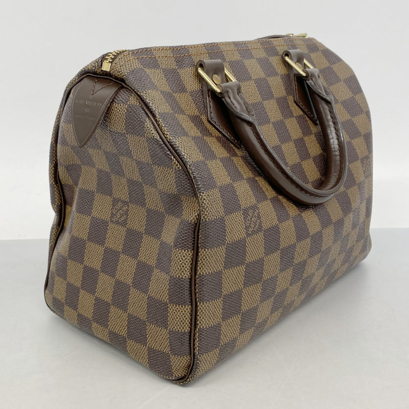 【6fb2169】ルイヴィトン ハンドバッグ ダミエ スピーディ25 N41365 エベヌ【中古】レディース