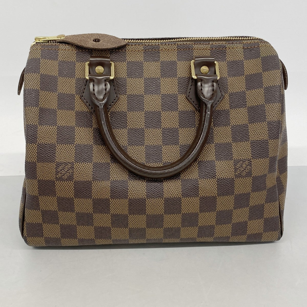 【6fb2169】ルイヴィトン ハンドバッグ ダミエ スピーディ25 N41365 エベヌ【中古】レディース