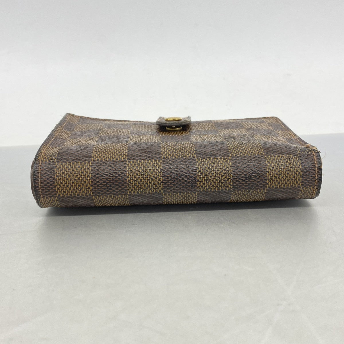 【6fb2170】ルイヴィトン 財布 ダミエ ポルトモネビエヴィエノワ N61664 エベヌ【中古】レディース