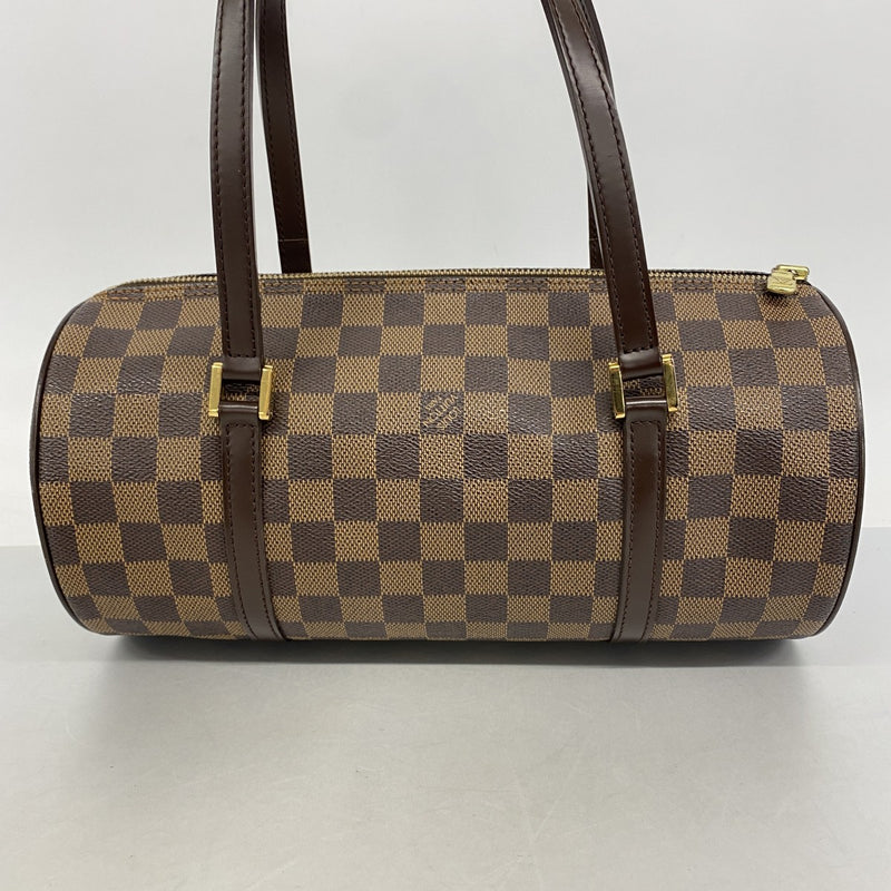 【6fb2174】ルイヴィトン ハンドバッグ ダミエ パピヨン30 N51303 エベヌ【中古】レディース