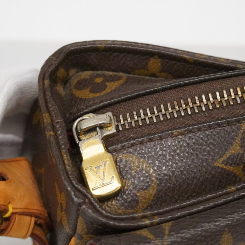 【6fb2201】 ショルダーバッグ モノグラム ヴィバシテMM M51164 ブラウン【中古】レディース