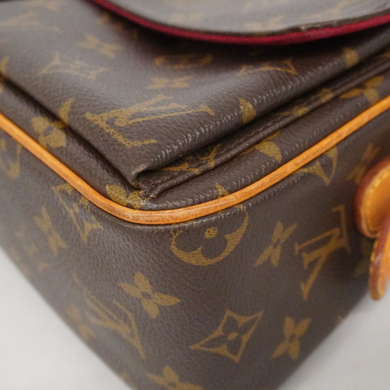 【6fb2201】 ショルダーバッグ モノグラム ヴィバシテMM M51164 ブラウン【中古】レディース