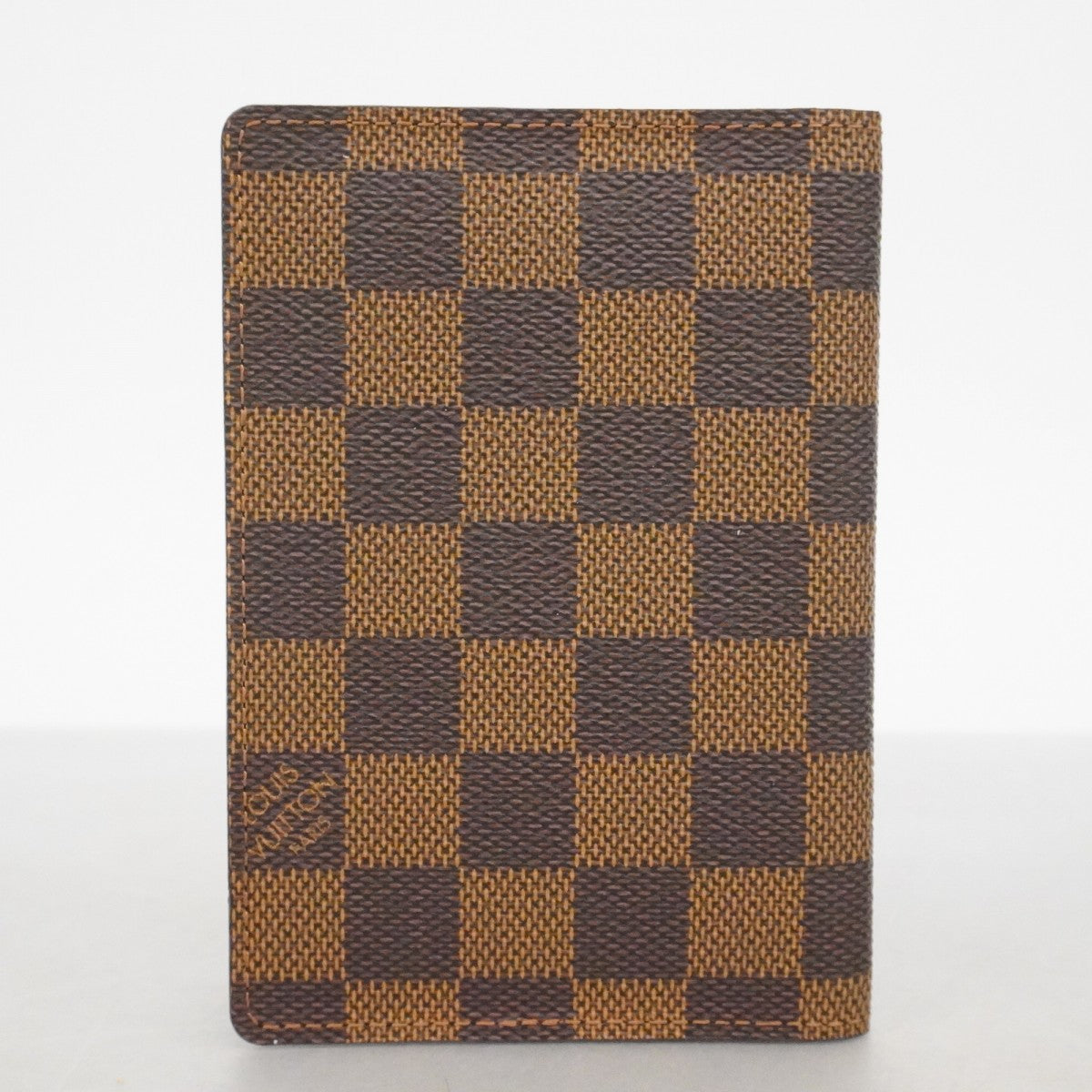 【6fb2205】ルイヴィトン パスポートケース ダミエ クーヴェルテュールパスポール N60189 エベヌ【中古】メンズ レディース ユニセックス