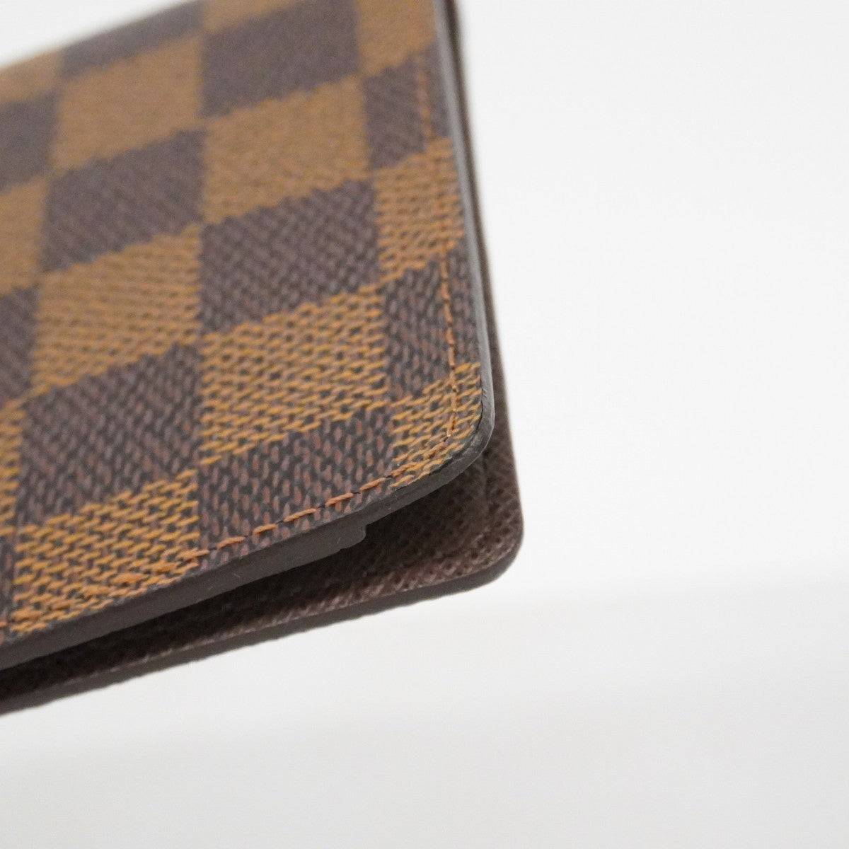 【6fb2205】ルイヴィトン パスポートケース ダミエ クーヴェルテュールパスポール N60189 エベヌ【中古】メンズ レディース ユニセックス