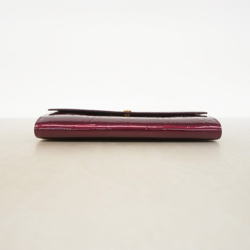 【6fb2217】ルイヴィトン 長財布 ヴェルニ ポルトフォイユサラ M91765 ローズアンディアン【中古】レディース