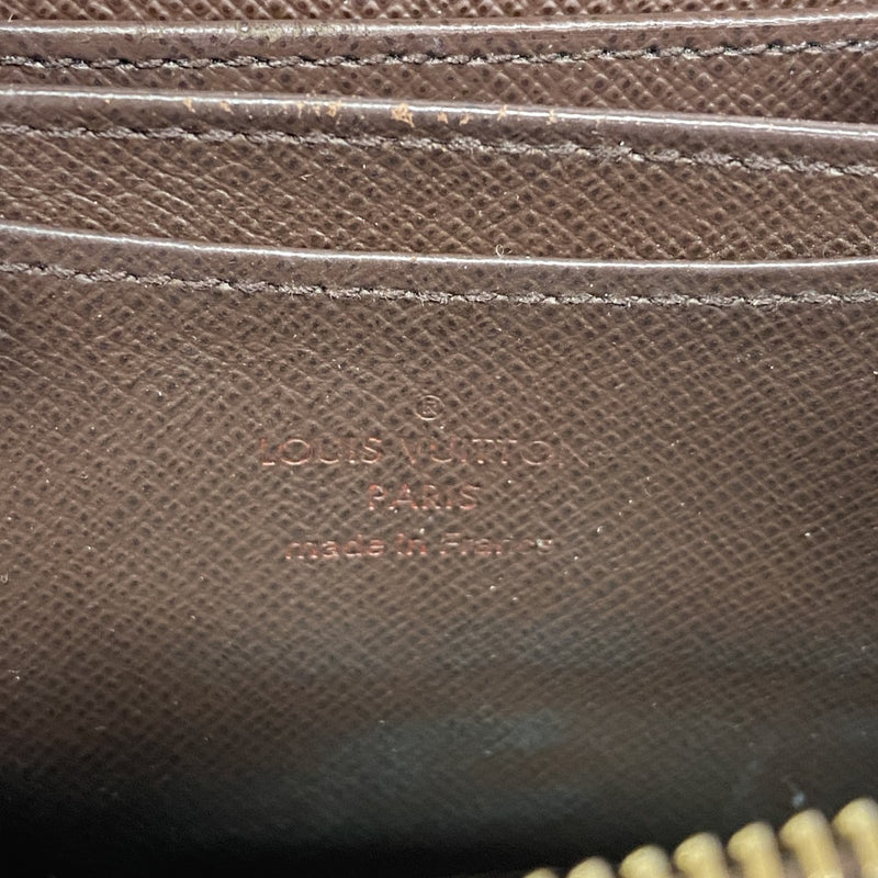 【6fb2218】ルイヴィトン コインケース ダミエ ジッピーコインパース N63070 エべヌ【中古】メンズ レディース ユニセックス