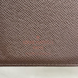 【6fb2220】ルイヴィトン 財布 ダミエ ポルトフォイユヴィエノワ N61674 エべヌ【中古】レディース