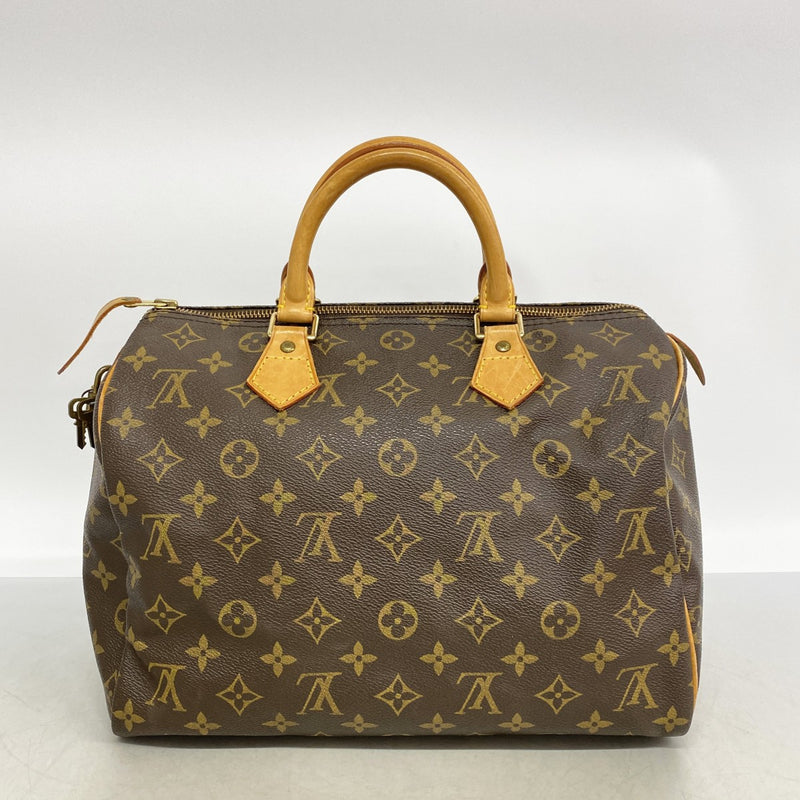 【6fb2224】ルイヴィトン ハンドバッグ モノグラム スピーディ30 M41108 ブラウン【中古】レディース