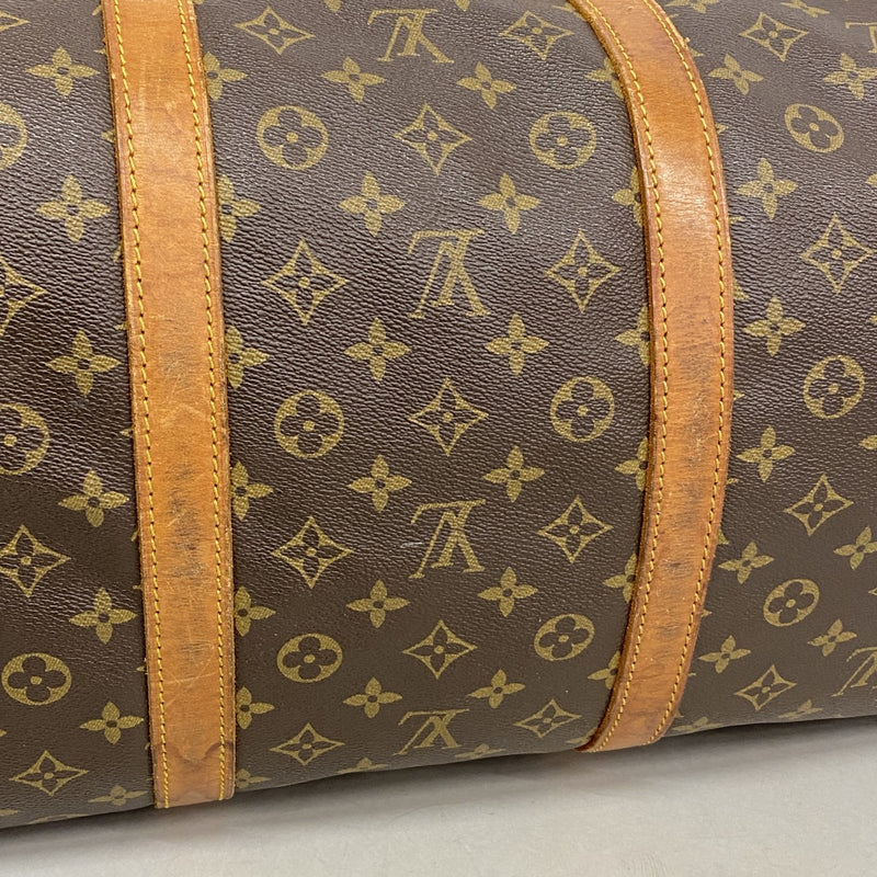 【6fb2225】ルイヴィトン ボストンバッグ モノグラム キーポル60 M41422 ブラウン【中古】メンズ レディース ユニセックス