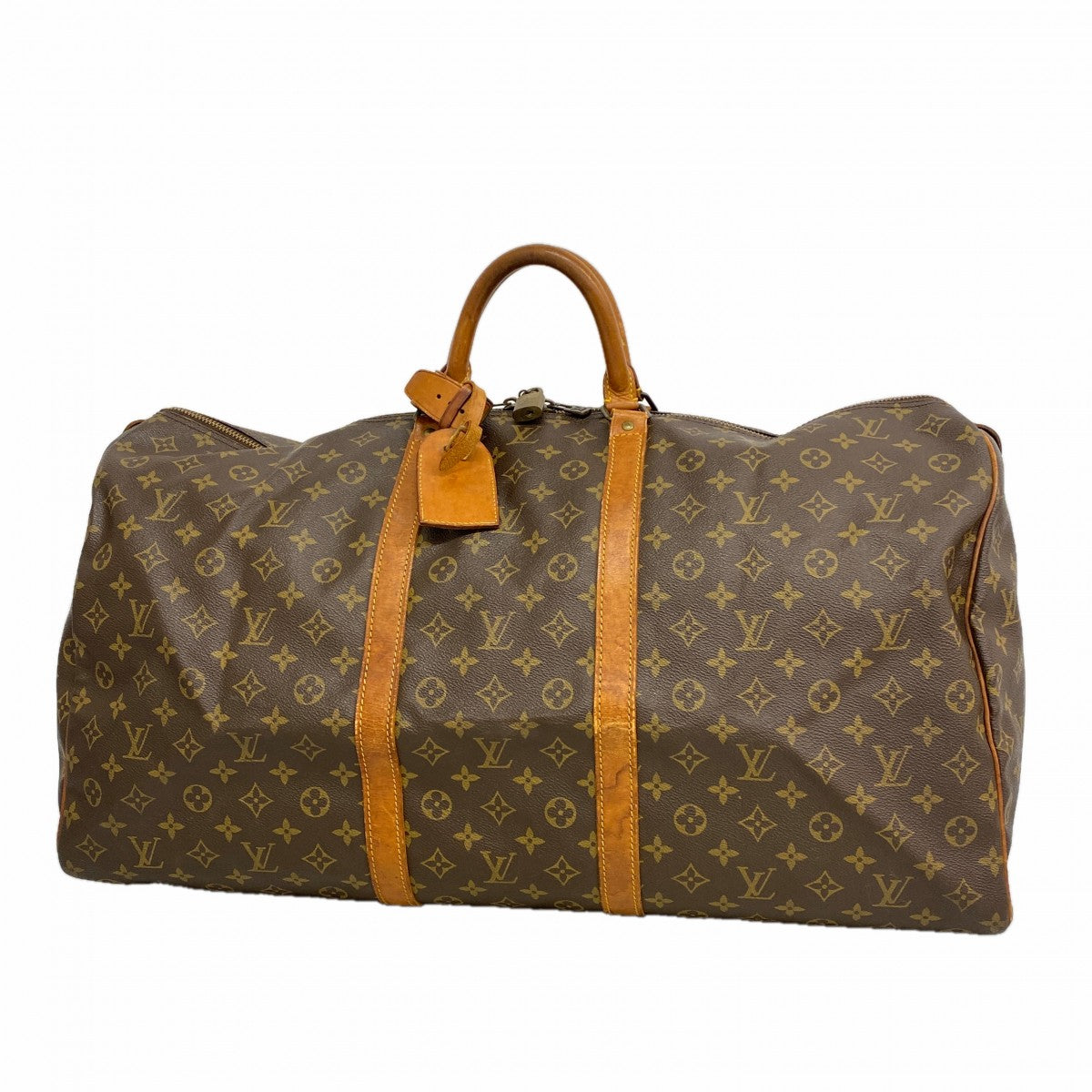 【6fb2225】ルイヴィトン ボストンバッグ モノグラム キーポル60 M41422 ブラウン【中古】メンズ レディース ユニセックス