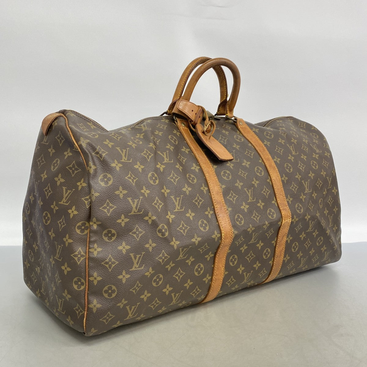 【6fb2225】ルイヴィトン ボストンバッグ モノグラム キーポル60 M41422 ブラウン【中古】メンズ レディース ユニセックス