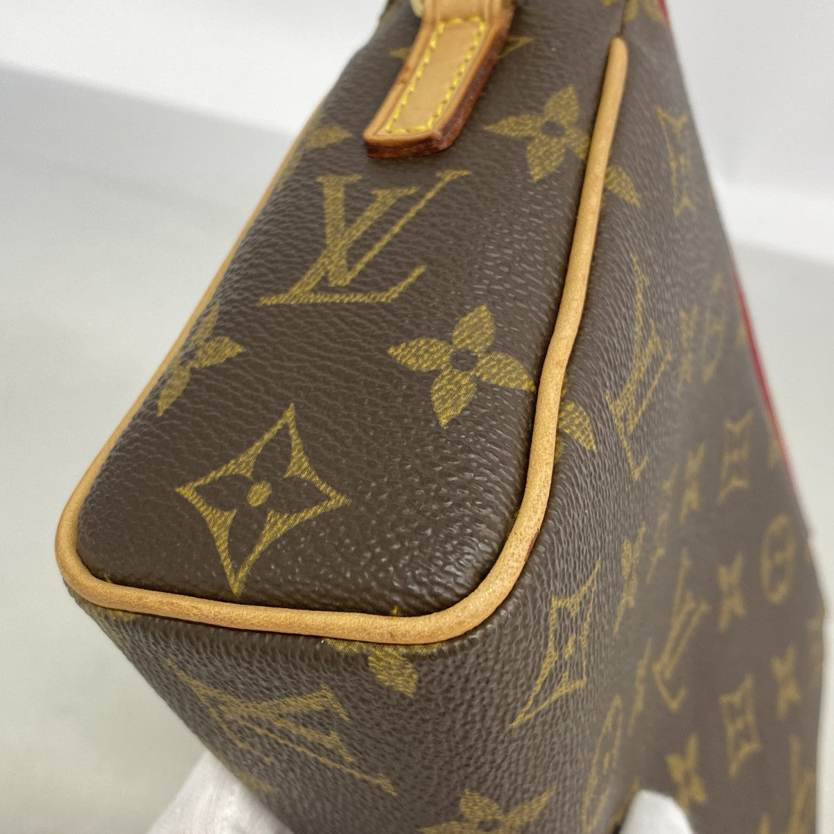 【6fb2227】ルイヴィトン ハンドバッグ モノグラム レシタル M51900 ブラウン【中古】レディース