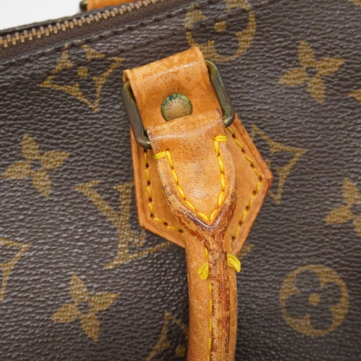 【6fb2235】ルイヴィトン ハンドバッグ モノグラム スピーディ35 M41107 ブラウン【中古】レディース