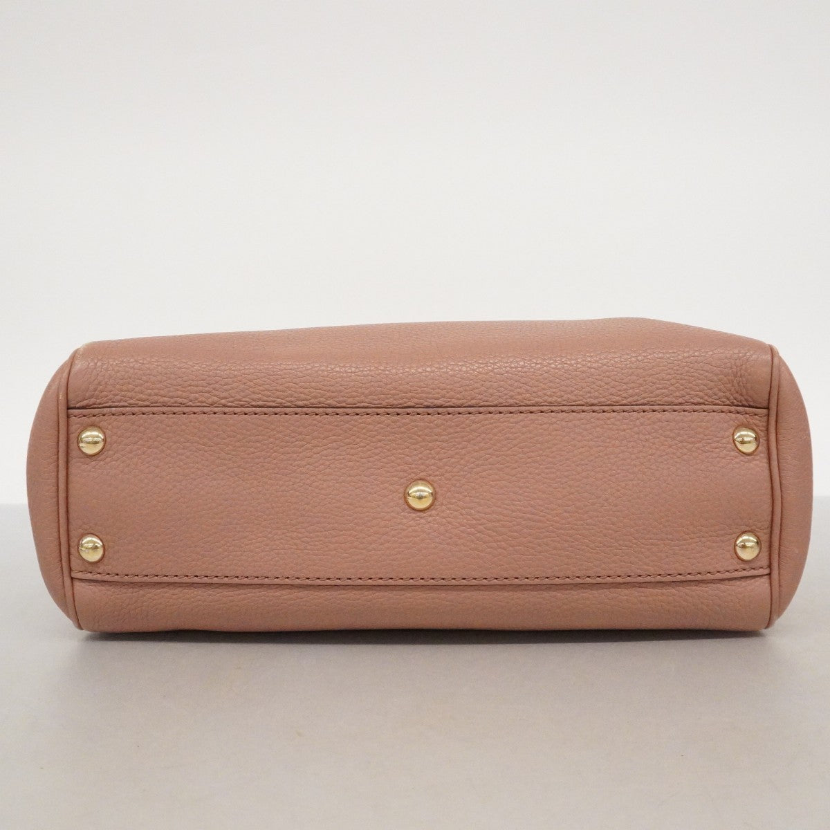 【6fb2251-k】グッチ ハンドバッグ バンブー 336032 レザー ピンク シャンパンゴールド金具【中古】レディース
