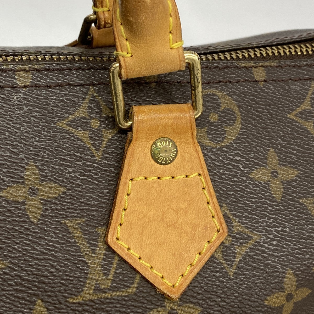 【6fb2255】ルイヴィトン ハンドバッグ モノグラム スピーディ30 M41108 ブラウン【中古】レディース