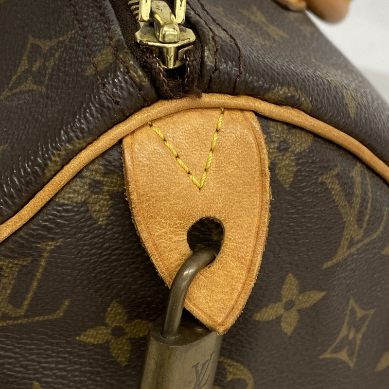 【6fb2255】ルイヴィトン ハンドバッグ モノグラム スピーディ30 M41108 ブラウン【中古】レディース