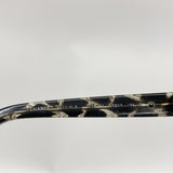 【6fb2262】シャネル サングラス 5211-H-A プラスチック ブラック クリア シルバー金具【中古】レディース