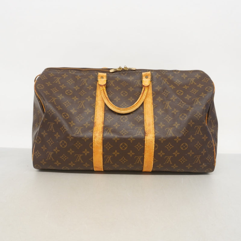 【6fb2263】ルイヴィトン ボストンバッグ モノグラム キーポル50 M41426 ブラウン【中古】メンズ レディース ユニセックス