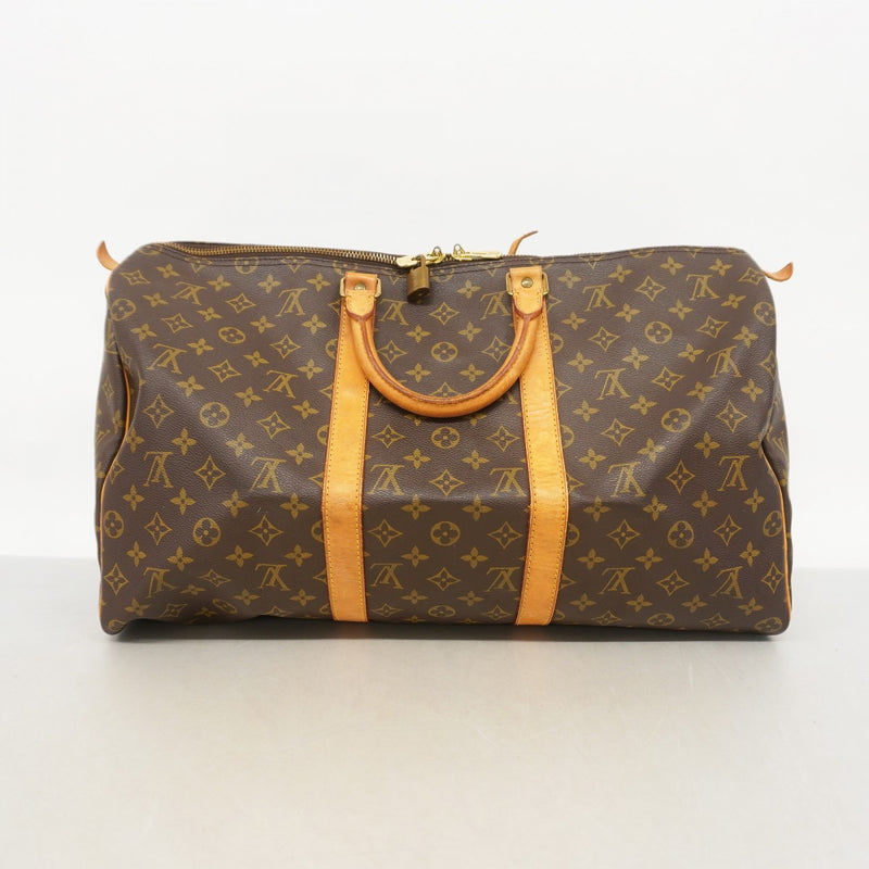 【6fb2264】ルイヴィトン ボストンバッグ モノグラム キーポル50 M41426 ブラウン【中古】メンズ レディース ユニセックス