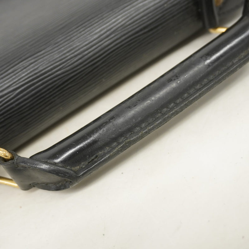 【6fb2270】ルイヴィトン ビジネスバッグ エピ セルヴィエット アンバサダー M54412 ノワール【中古】メンズ