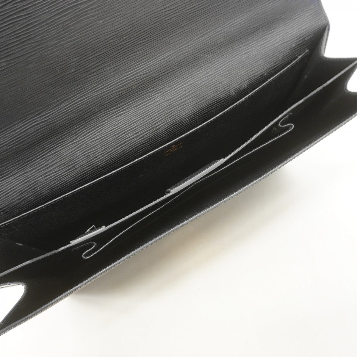 【6fb2270】ルイヴィトン ビジネスバッグ エピ セルヴィエット アンバサダー M54412 ノワール【中古】メンズ