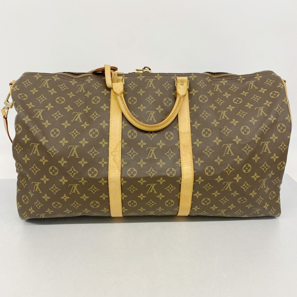 【6fb2273】ルイヴィトン ボストンバッグ モノグラム キーポルバンドリエール60 M41412 ブラウン【中古】メンズ レディース ユニセックス