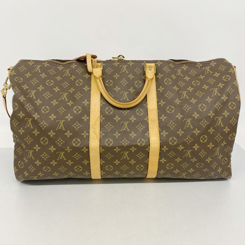 【6fb2273】ルイヴィトン ボストンバッグ モノグラム キーポルバンドリエール60 M41412 ブラウン【中古】メンズ レディース ユニセックス
