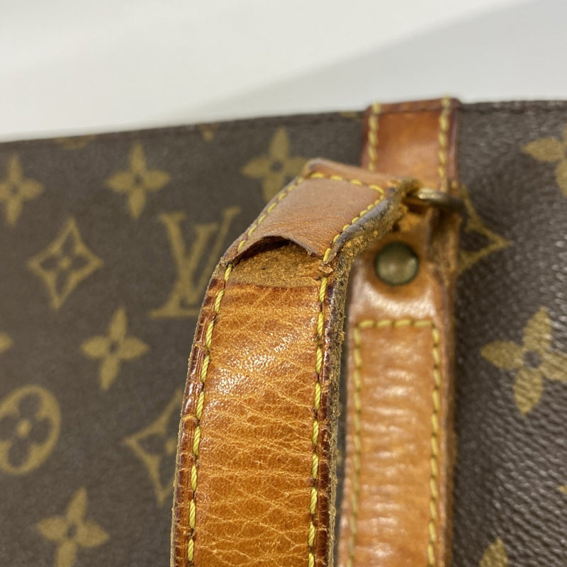【6fb2274】ルイヴィトン トートバッグ モノグラム サックショッピング M51109 ブラウン【中古】レディース