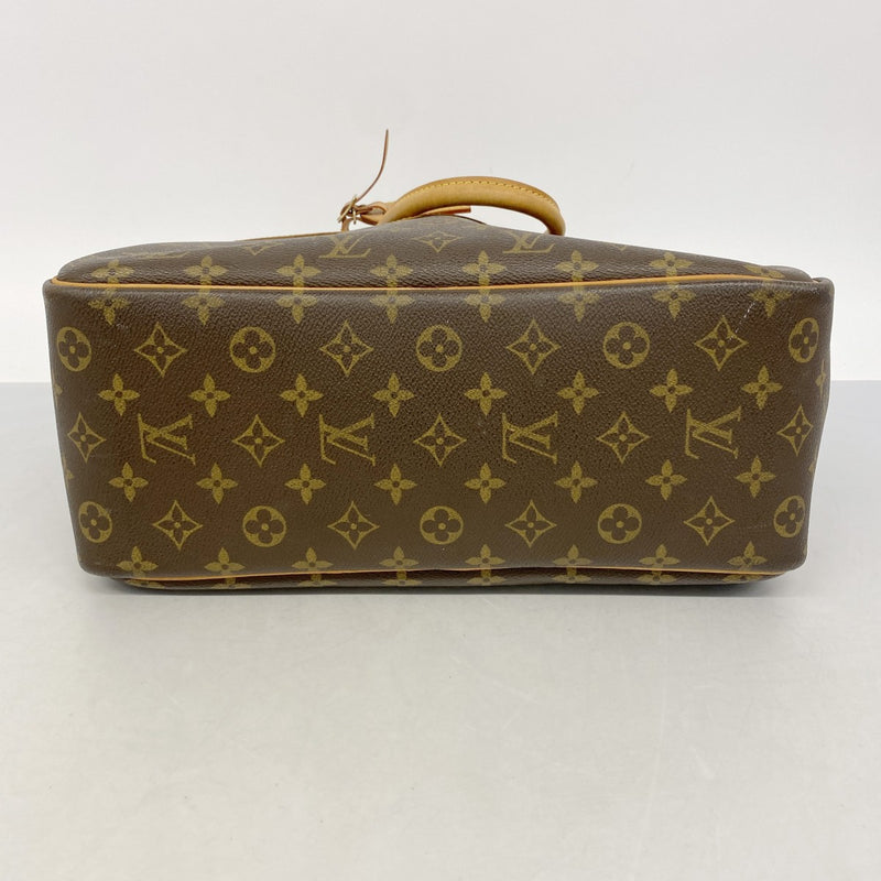 【6fb2276】ルイヴィトン ハンドバッグ モノグラム ドーヴィル M47270 ブラウン【中古】レディース