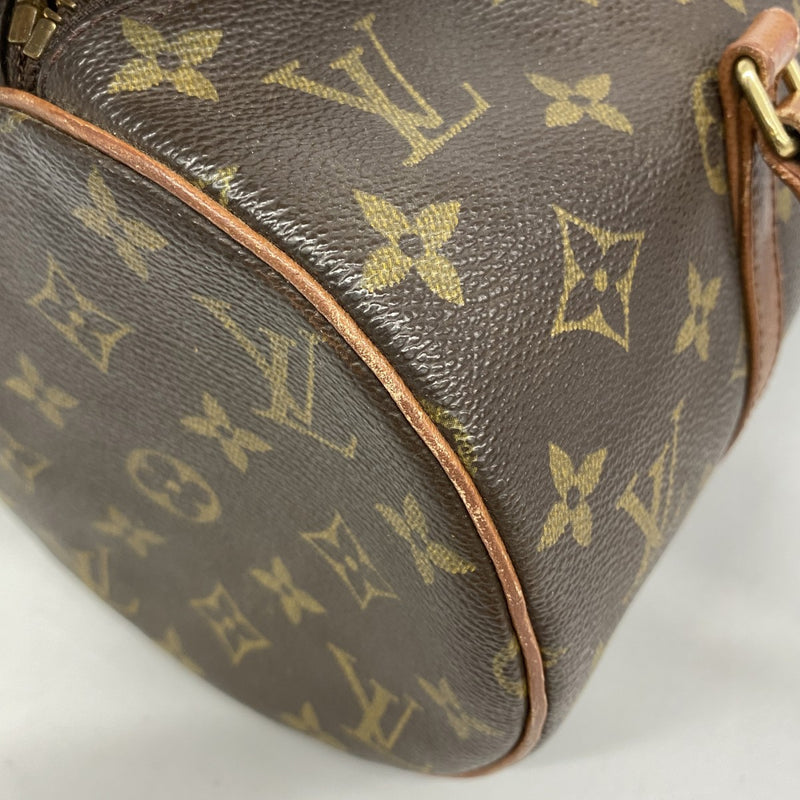 【6fb2279】ルイヴィトン ハンドバッグ モノグラム パピヨン30 M51385 ブラウン【中古】レディース