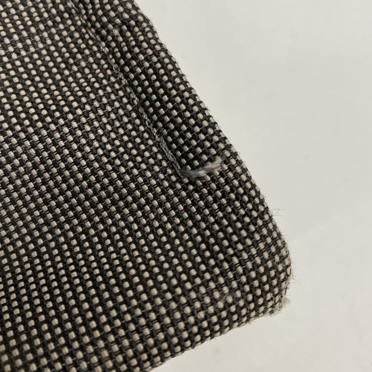 【6fb2283-k】エルメス トートバッグ エールラインMM キャンバス グレー シルバー金具【中古】メンズ レディース ユニセックス