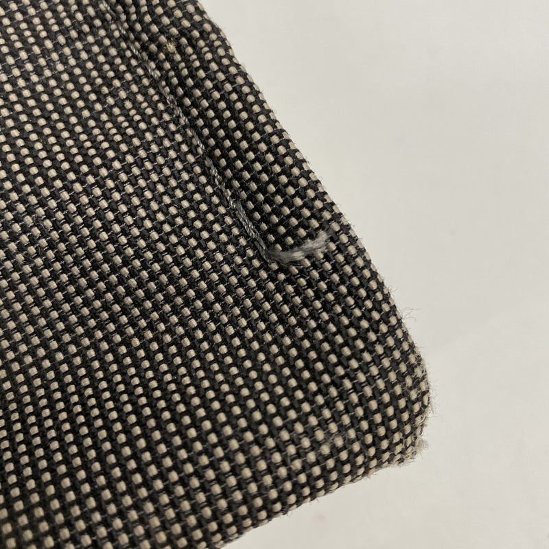 【6fb2283-k】エルメス トートバッグ エールラインMM キャンバス グレー シルバー金具【中古】メンズ レディース ユニセックス