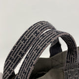 【6fb2283-k】エルメス トートバッグ エールラインMM キャンバス グレー シルバー金具【中古】メンズ レディース ユニセックス