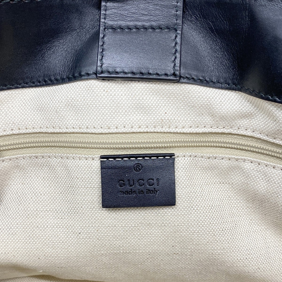 【6fb2294-k】グッチ トートバッグ GGキャンバス スーキー 296835 キャンバス ブラック シャンパンゴールド金具【中古】レディース