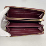 【6fb2298-k】ルイヴィトン 長財布 ヴェルニ ジッピーウォレット M91536 ルージュフォーヴィスト【中古】レディース