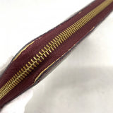 【6fb2298-k】ルイヴィトン 長財布 ヴェルニ ジッピーウォレット M91536 ルージュフォーヴィスト【中古】レディース