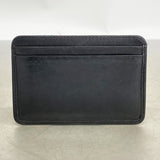 【6fb2313-k】シャネル カードケース カンボン ラムスキン ブラック【中古】レディース
