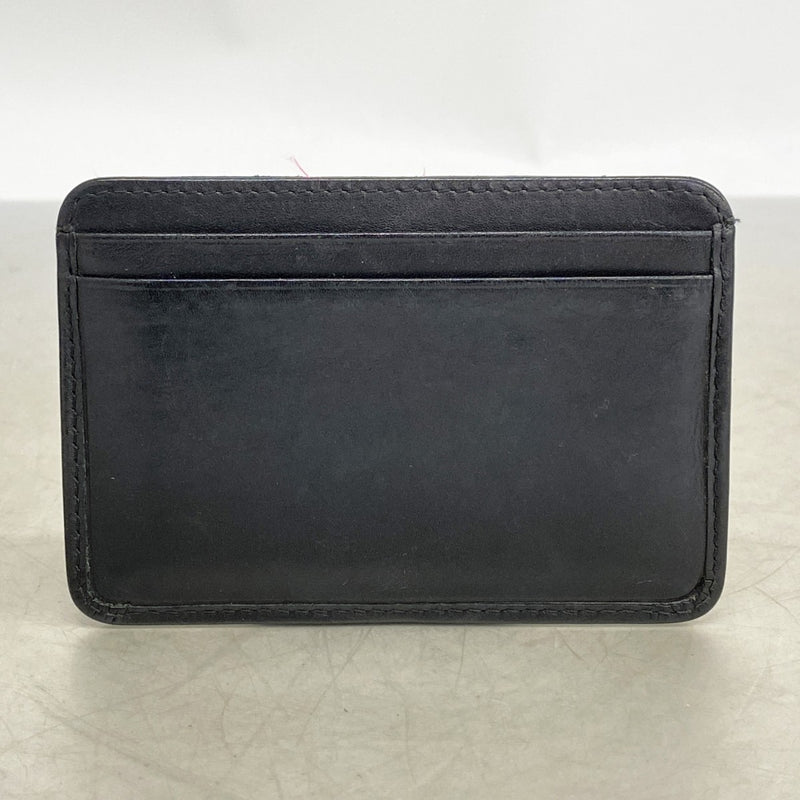 【6fb2313-k】シャネル カードケース カンボン ラムスキン ブラック【中古】レディース