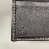 【6fb2318-k】グッチ 財布 GGキャンバス 181594 キャンバス ベージュ ブラウン ゴールド金具【中古】レディース
