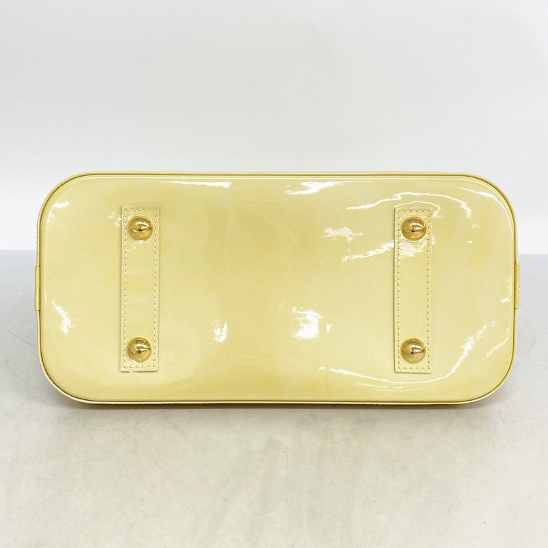 【6fb2322-k】ルイヴィトン ハンドバッグ ヴェルニ アルマPM M91445 ブロンコライユ【中古】レディース