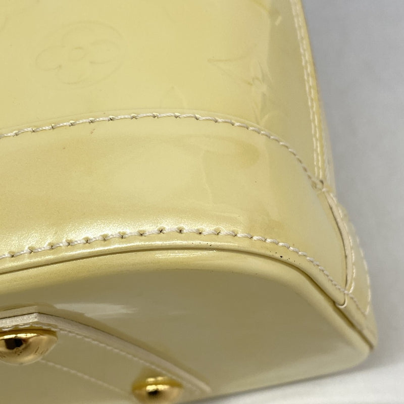【6fb2322-k】ルイヴィトン ハンドバッグ ヴェルニ アルマPM M91445 ブロンコライユ【中古】レディース