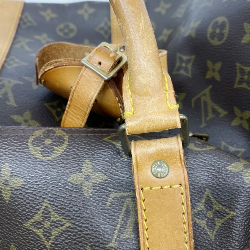 【6fb2334】ルイヴィトン ハンドバッグ モノグラム キーポル45 M41428 ブラウン【中古】レディース