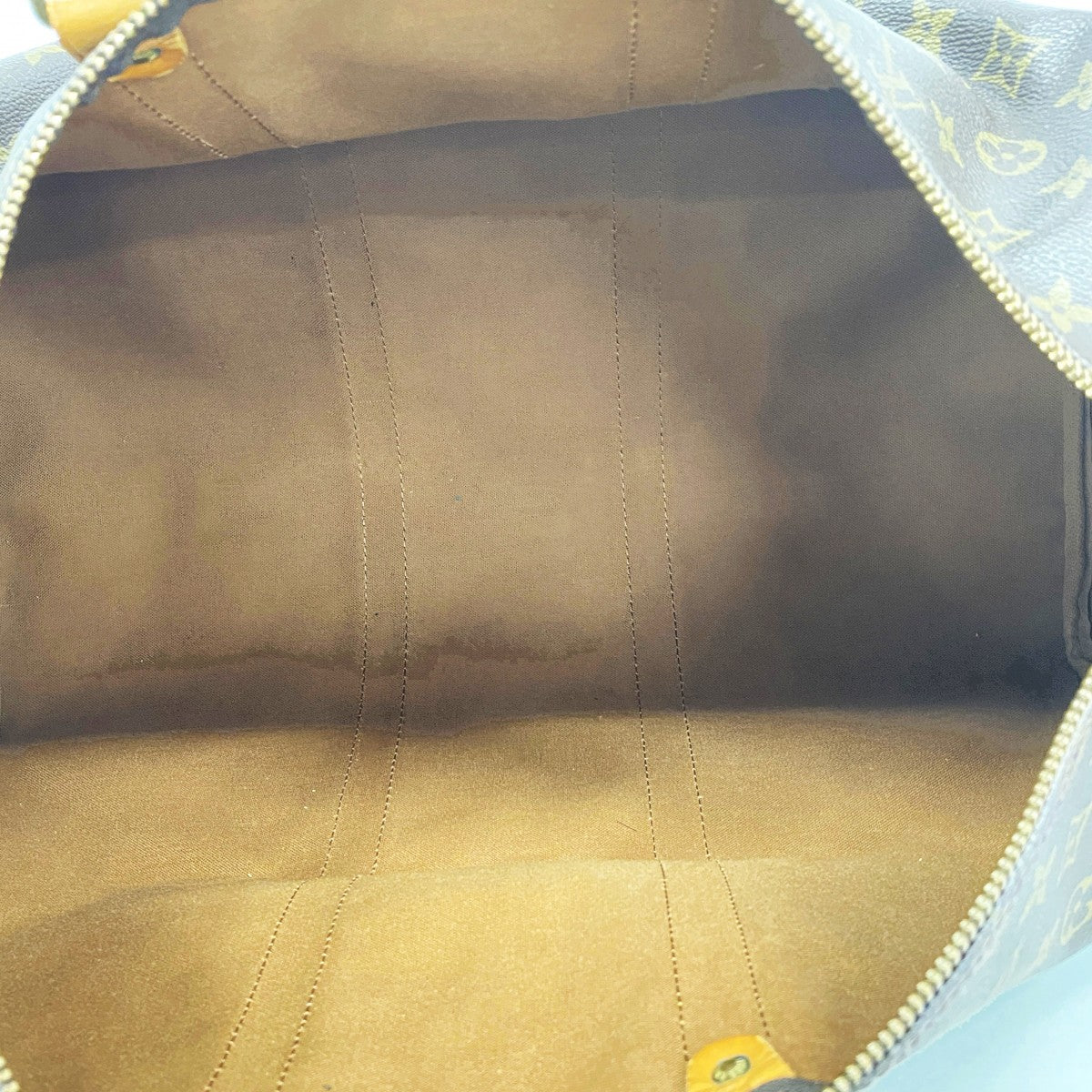 【6fb2334】ルイヴィトン ハンドバッグ モノグラム キーポル45 M41428 ブラウン【中古】レディース