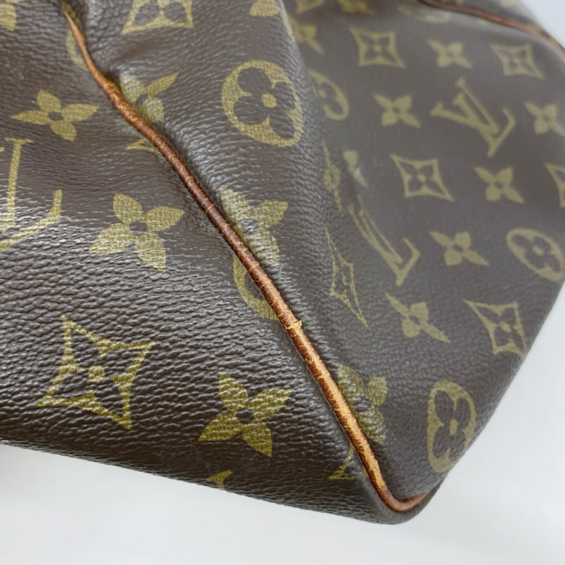 【6fb2334】ルイヴィトン ハンドバッグ モノグラム キーポル45 M41428 ブラウン【中古】レディース